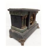 Seth Thomas Adamantine Mantel Clock Case & Movement Incomplete