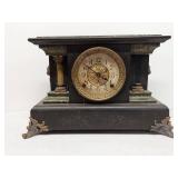 Seth Thomas Adamantine Mantel Clock Label 295 Antique See Photos