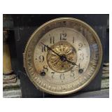 Seth Thomas Adamantine Mantel Clock Label 295 Antique See Photos