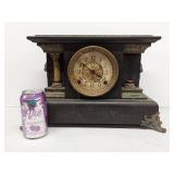 Seth Thomas Adamantine Mantel Clock Label 295 Antique See Photos