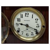 Seth Thomas Sonora Chimes Mantel Clock Antique Inlaid Case Untested