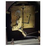 Seth Thomas Tambour Mantel Clock Silent Chime Wood Case Untested