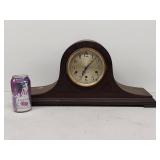 Seth Thomas Tambour Mantel Clock Silent Chime Wood Case Untested