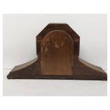 Ansonia Mantel Clock Wood Case Mechanical Wind-Up Vintage Fair