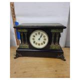 Vintage Mantel Clock With Mechanical Movement
