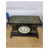 Vintage Mantel Clock With Mechanical Movement
