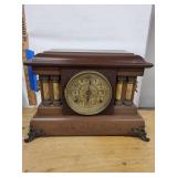 Antique Thomas Clock Co. Mantel Clock