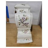 Pocono Porcelain Mantel Clock With Samsonia Movement