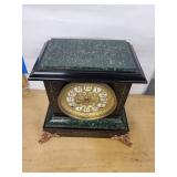 Ornate Mantel Clock With S.T. Mark