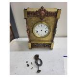 Antique Seth Thomas Mantel Clock With Pendulum Parts
