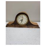 Vintage General Electric Electric Mantel Clock in Wood Case