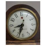 Vintage General Electric Electric Mantel Clock in Wood Case