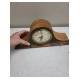 Vintage General Electric Electric Mantel Clock in Wood Case