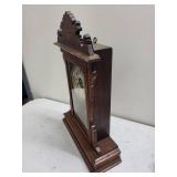 Ornate Wood Mantel Clock
