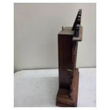 Ornate Wood Mantel Clock