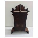 Ornate Wood Mantel Clock