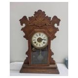 Antique Waterbury Clock Company Shelf Clock