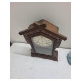 Seth Thomas Shelf Clock With Key & Pendulum