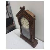 Seth Thomas Shelf Clock With Key & Pendulum
