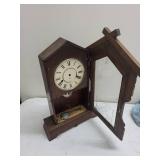 Seth Thomas Shelf Clock With Key & Pendulum