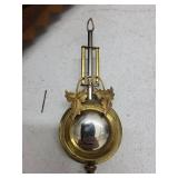 Antique Wm. L. Gilbert Abyla Mantel Clock With Pendulum