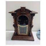 Ornate Wooden Mantel Clock Case