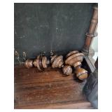 Ornate Wooden Mantel Clock Case