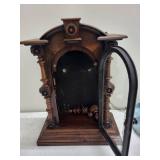 Ornate Wooden Mantel Clock Case