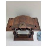 Ornate Wooden Mantel Clock Case