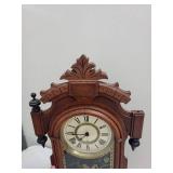 Antique Ansonia Wall Clock With Pendulum