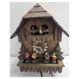 Cuendet Swiss Musical Movement Cuckoo Clock 2090-101 With Weights & Pendulum