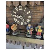 Cuendet Swiss Musical Movement Cuckoo Clock 2090-101 With Weights & Pendulum