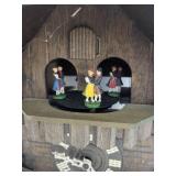 Cuendet Swiss Musical Movement Cuckoo Clock 2090-101 With Weights & Pendulum