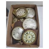 Antique Clock Dials & Bezels Mixed Lot