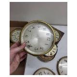 Antique Clock Dials & Bezels Mixed Lot