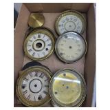 Antique Clock Dials & Bezels Mixed Lot