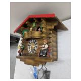 Black Forest Cuckoo Clock With Dancing Dancers