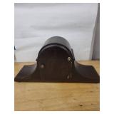 Seth Thomas Tambour Mantel Clock Wind Up Wood Case Made in USA