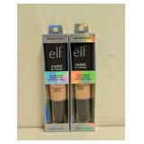 (2) NEW E.L.F. CAMO CC CREAM BROAD SPECTRUM SPF30 (-LIGHT 250 W-)