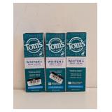 NEW TOMS PEPPERMINT TOOTHPASTE 3PK
