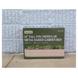 NEW VEGO GARDEN 14” TALL 9 IN 1 MODULAR METAL RAISED GARDEN BED