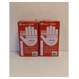 (2) MEDICOM VULCAN NITRILE GLOVES MEDIUM