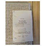 THRESHOLD WASHABLE ACCENT RUG CREAM