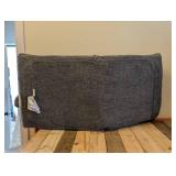 BIRD ROCK HOME MEMORY FOAM FLOOR CHAIR GRAY