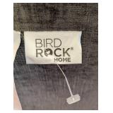BIRD ROCK HOME MEMORY FOAM FLOOR CHAIR GRAY