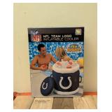 NEW NFL TEAM LOGO INFLATABLE COOLER PRO SPLASH (COLTS)
