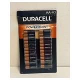 NEW DURACELL AA 40