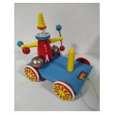 Brio 'Pingel Pelle' Clown Pull Toy