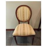 Antique Wood Desk & Victorian Style Chair