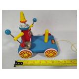 Brio 'Pingel Pelle' Clown Pull Toy